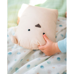 Organik Pamuklu Kumaş Oyuncak Uyku Arkadaşı Pofy 