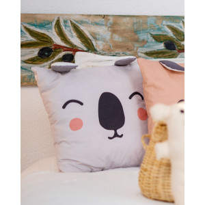 Yastık Organik Pamuklu Kumaş Koala