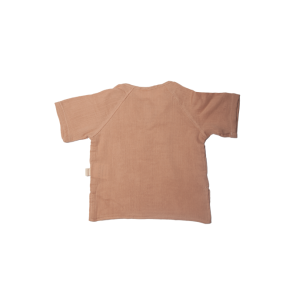 Somon Bluz Organik Müslin Kumaş Somon Bluz Organik Müslin Kumaş