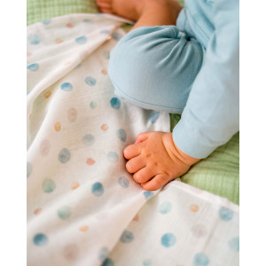 Organik Müslin Örtü 2 Katlı Seeds