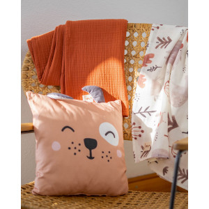 Yastık Organik Pamuklu Kumaş Dogy