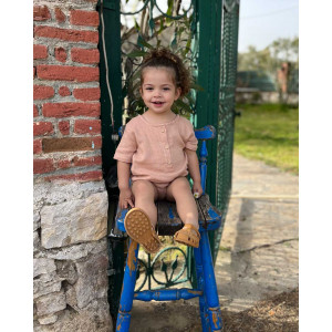 Organik Müslin Somon Body 