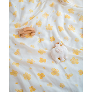 Organik Müslin Örtü 2 Katlı Yaz