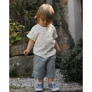 Organik Pamuklu Müslin Kumaş Alt Üst Takım Dots