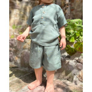 Organik Müslin Takım Alt Üst Yeşil