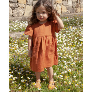 Organik Müslin Elbise Tarçın Organik Müslin Elbise Tarçın