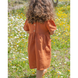 Organik Müslin Elbise Tarçın Organik Müslin Elbise Tarçın