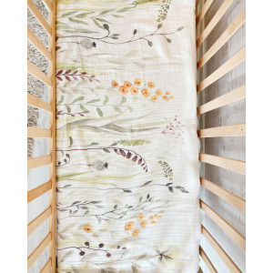 Organik Müslin Battaniye 4 Katlı Spring