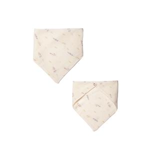 Lavender Yaka Organik Müslin Kumaş