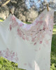 Organik Müslin Battaniye 4 Katlı Cherry Blossom