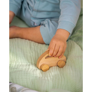 Organik Müslin Battaniye 4 Katlı Yeşil