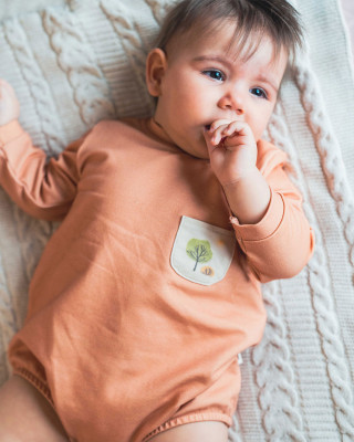 Organik Pamuk Cepli Balon Body