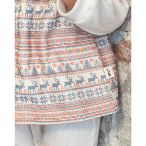 Organik Pamuklu Pazen Yelek Moose