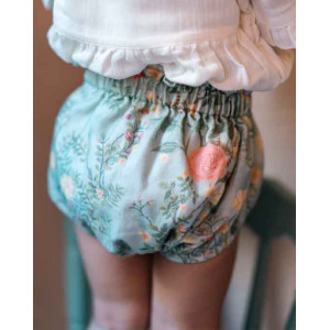 Organik Pamuk Bebek Balon Şort