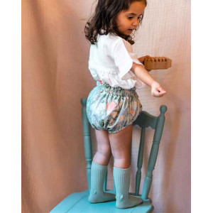 Organik Pamuk Bebek Balon Şort