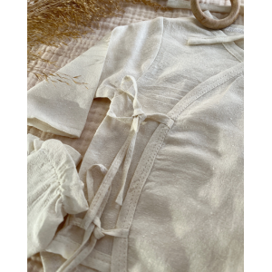 Saf İpek Kumaş Yeni Doğan Set