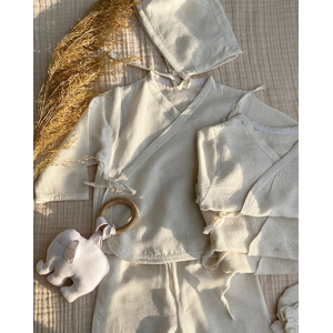 Saf İpek Kumaş Yeni Doğan Set